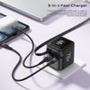 70W GaN Fast Charger with Retractable Cable
